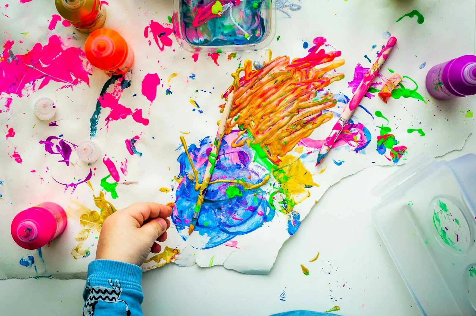 Kreativkurs Kids in der Klecksfabrik