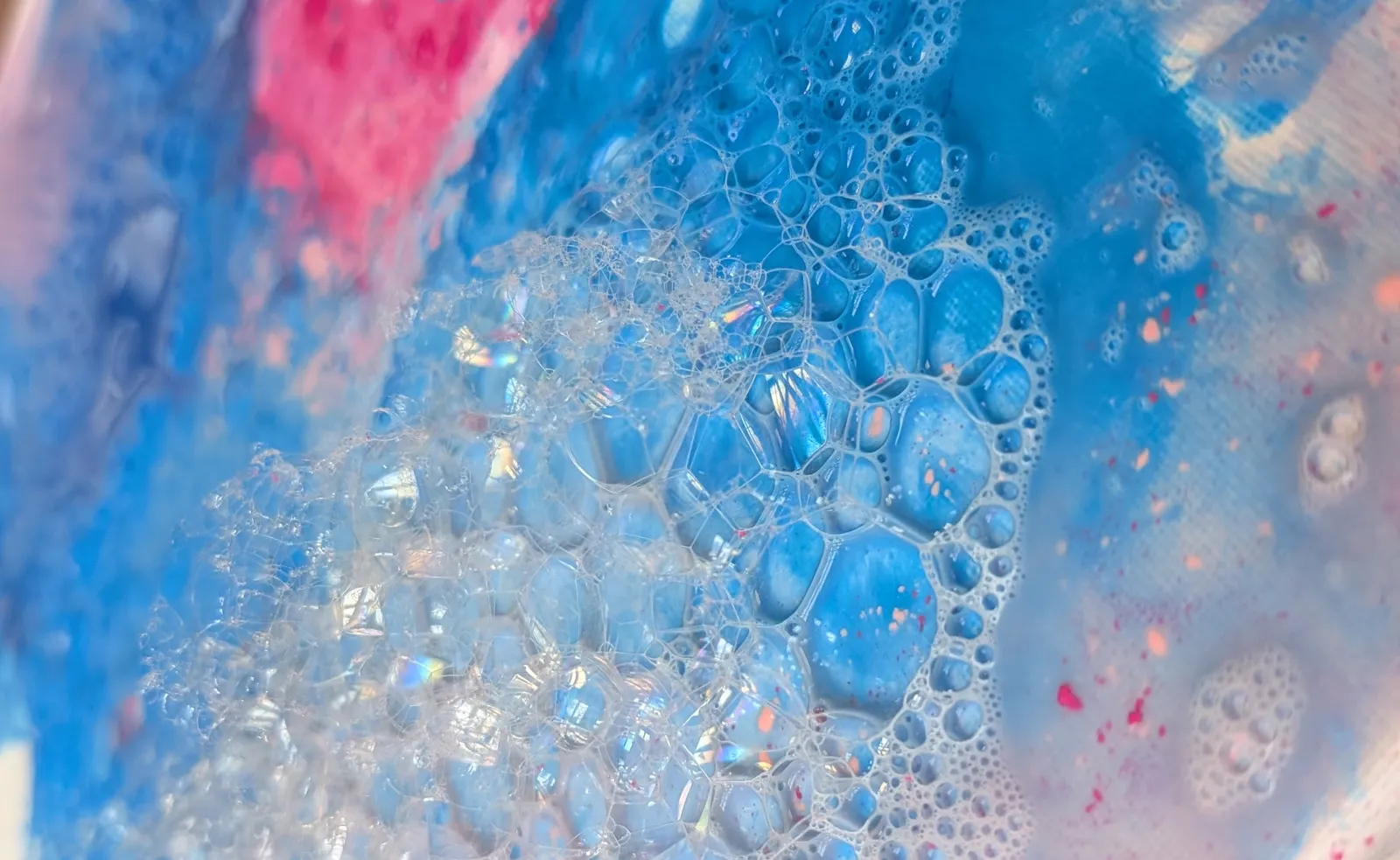 Bubble Art in der Klecksfabrik